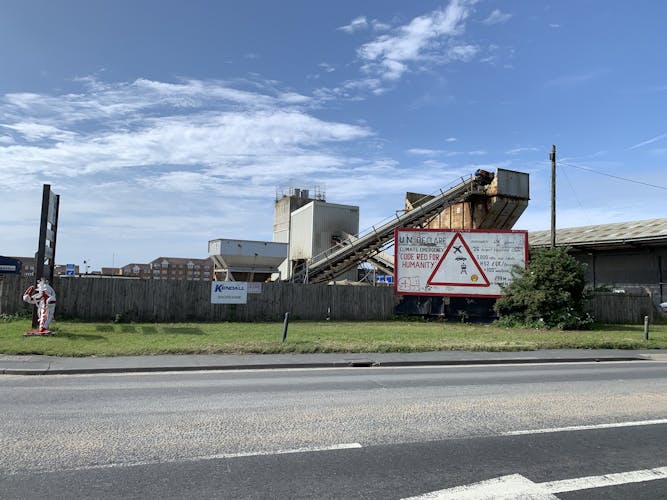 Aggregate Yard, Fisherman's Wharf, Shoreham, Industrial / Land - Open Storage To Let / For Sale - Front cover.JPG