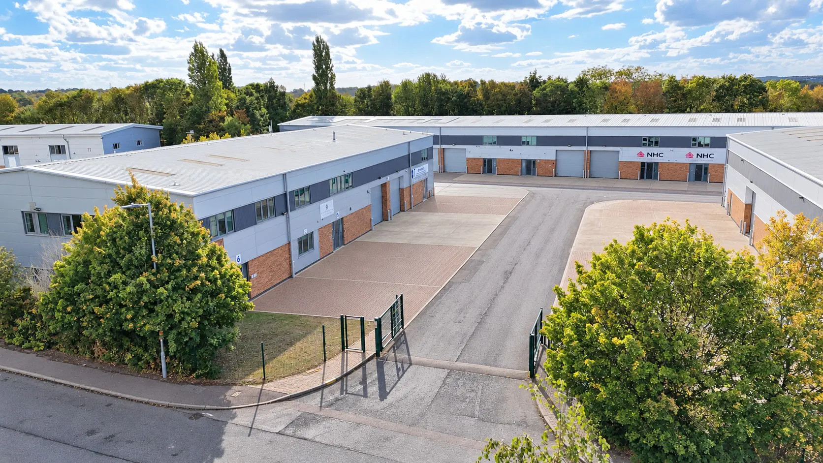 Unit 5 and 6 Marshgate Business Centre, Harlow, Industrial To Let - Estate entrance.jpg