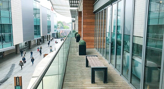 Southern Terrace, Westfield London, Shepherds Bush, Office To Let - Southern-Terrace,-Westfield-London,-White-City-W12,-Office-for-rent-West-London,-balcony-view.gif