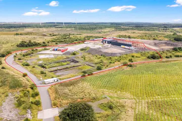 Damside Park, Allanton, Development / Open Storage To Let - Damside Park, Allanton - red line.jpg