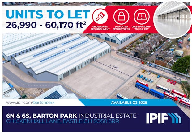 Barton Park Industrial Estate, Eastleigh, Industrial To Let - Unit 6 Cover .jpg