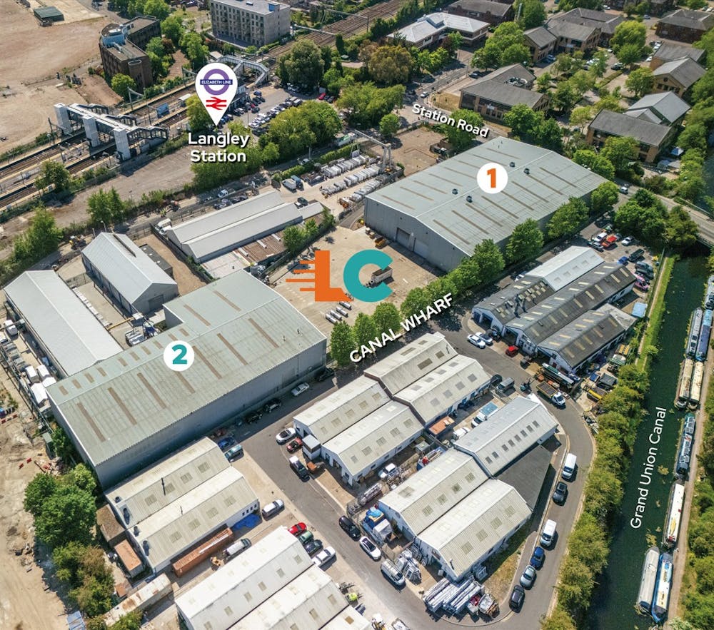 Langley Connect, Langley Park Road - Aerial