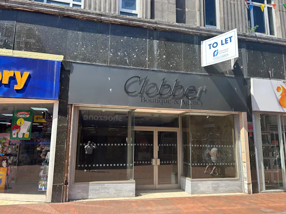 12 Green Street, Neath, Retail To Let - Clobber Front pic.jpg
