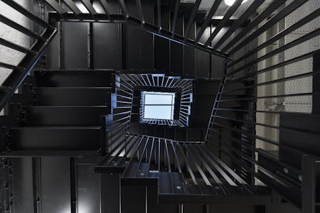 Judd House, 18-29 Mora Street, London, E (Commercial / Business / Service) / Office To Let - staircase looking down.jpg