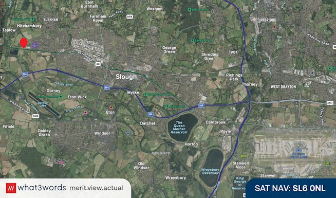 Bath Road, Maidenhead, Open Storage To Let - Bath Road Taplow SL6 0NL map.jpg