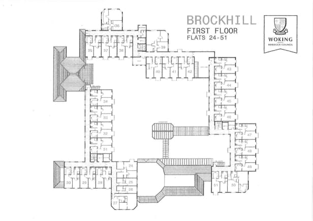 Brockhill Extra Care Home, 99 Clifton Way, Woking For Sale - First Floor Plan_organized_page0001 1.jpg