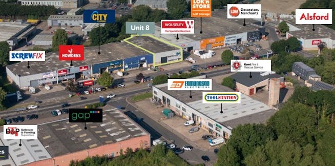 Unit 8 Deacon Trading Estate, Tonbridge, Industrial To Let - Tonbridge  Unit 8 Deacon Trad Est.jpg