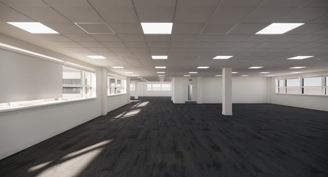 A8 Cody Technology Park, Farnborough, Offices To Let - Typical Floorplate 6.png