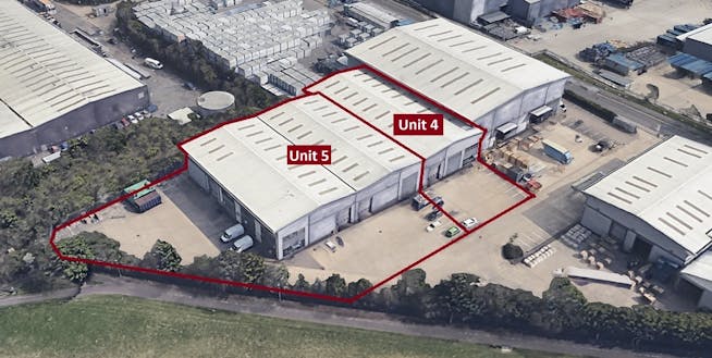 Units 4&5 Centrus, Arenson Way, Dunstable, Warehouse & Industrial To Let - Main Aerial.jpg