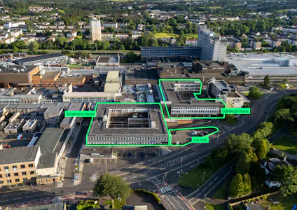 Strathmore & Edinburgh House, Cornwall Street, East Kilbride, Flex Office / Managed Office / Office / Serviced Office For Sale - Aerial.jpg