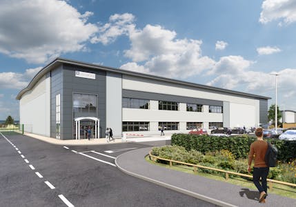 Quattro Raunds, Raunds, Northamptonshire, Distribution Warehouse / Industrial / Warehouse / Industrial / Warehouse To Let - Quattro Ext_Unit 100_02.jpg