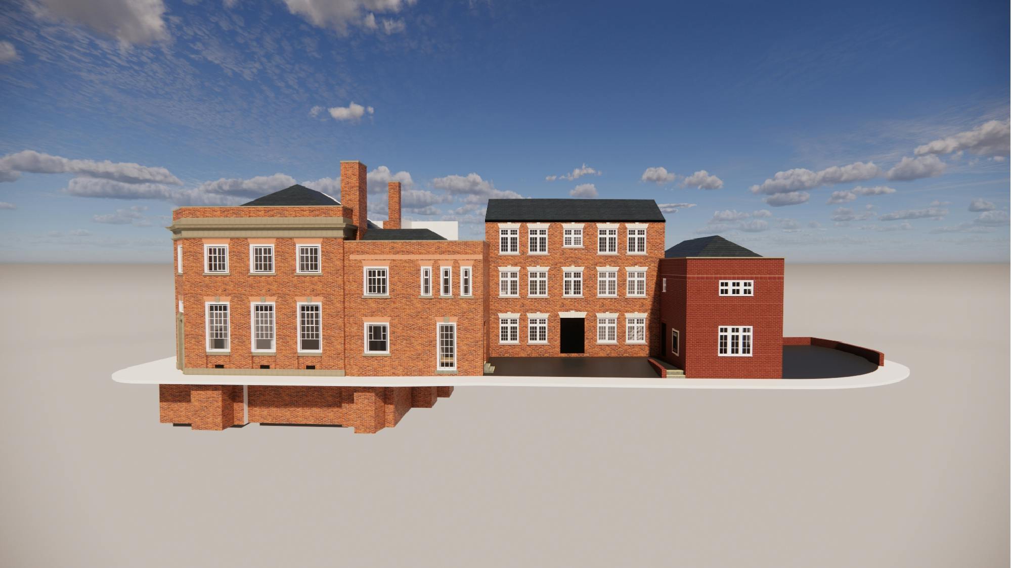 10 Market Place, Macclesfield, Leisure / Restaurant / Retail To Let - 25002_Barclays Bank, Macclesfield_model - Rendering - existing 3D sketch 02.jpg