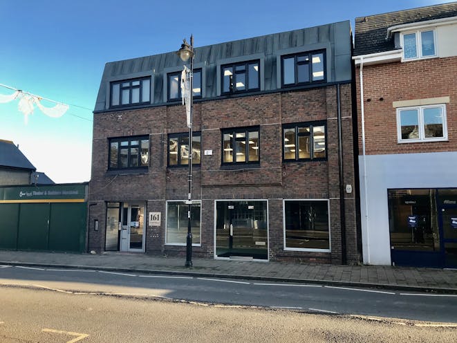 161 Fleet Road, Fleet, Offices / Retail To Let - Front Elevation.jpg