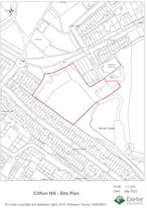 Clifton Hill Sports Centre, Exeter, Development Land / Residential Development / Residential / Office For Sale - Site Plan.png