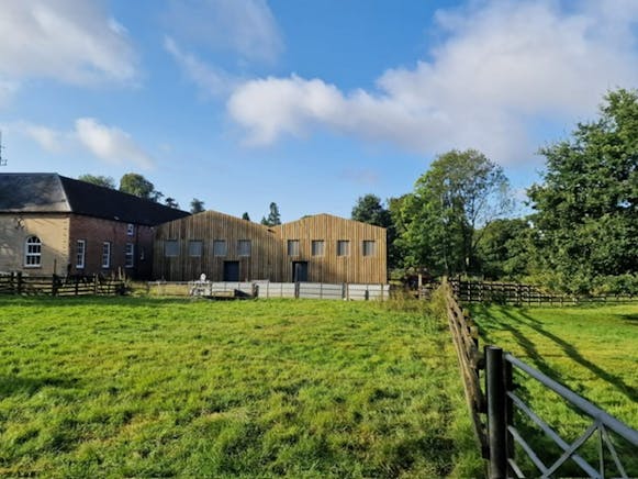 Unit 1 Crendon Barn, Herriard, Basingstoke, Industrial / Industrial To Let - Crendon Barn  back elevation.JPG