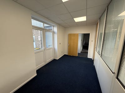 Unit B, Oaklea House, Limesquare Business Park, Peterborough, Office / Industrial / Warehouse To Let - Rear Office  Entrance.jpeg