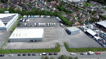 Former Motor Car Showroom Site, Wrexham To Let / For Sale - DJI_0928.JPG - More details and enquiries about this property