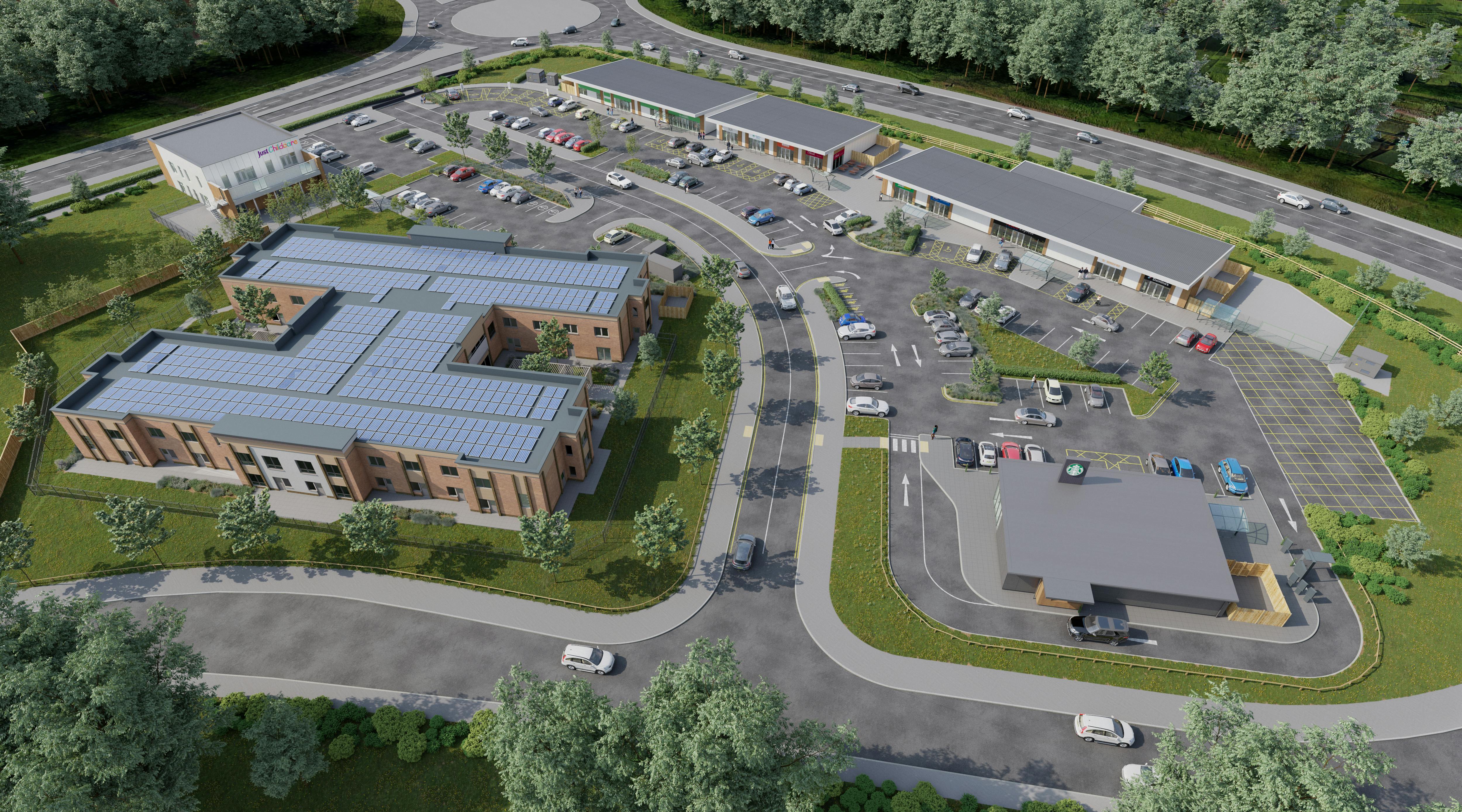 New District Centre, Adamsway, Mansfield, Other / Other / Restaurant / Cafe / Retail To Let - Mansfield CGI01C.jpg