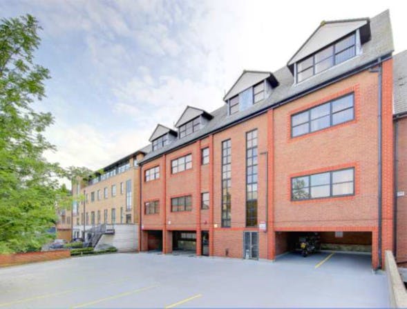 Church House, Staines-upon-Thames, Office To Let - Church House Staines raer elevation.jpg