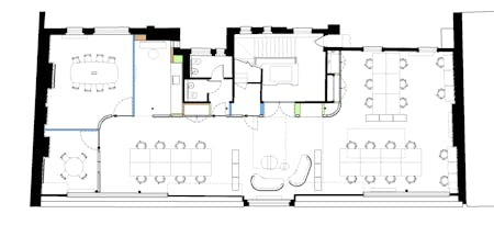 80 Goswell Road, London, Office To Let - Plans showing extra desks 3rd floor June 25.png