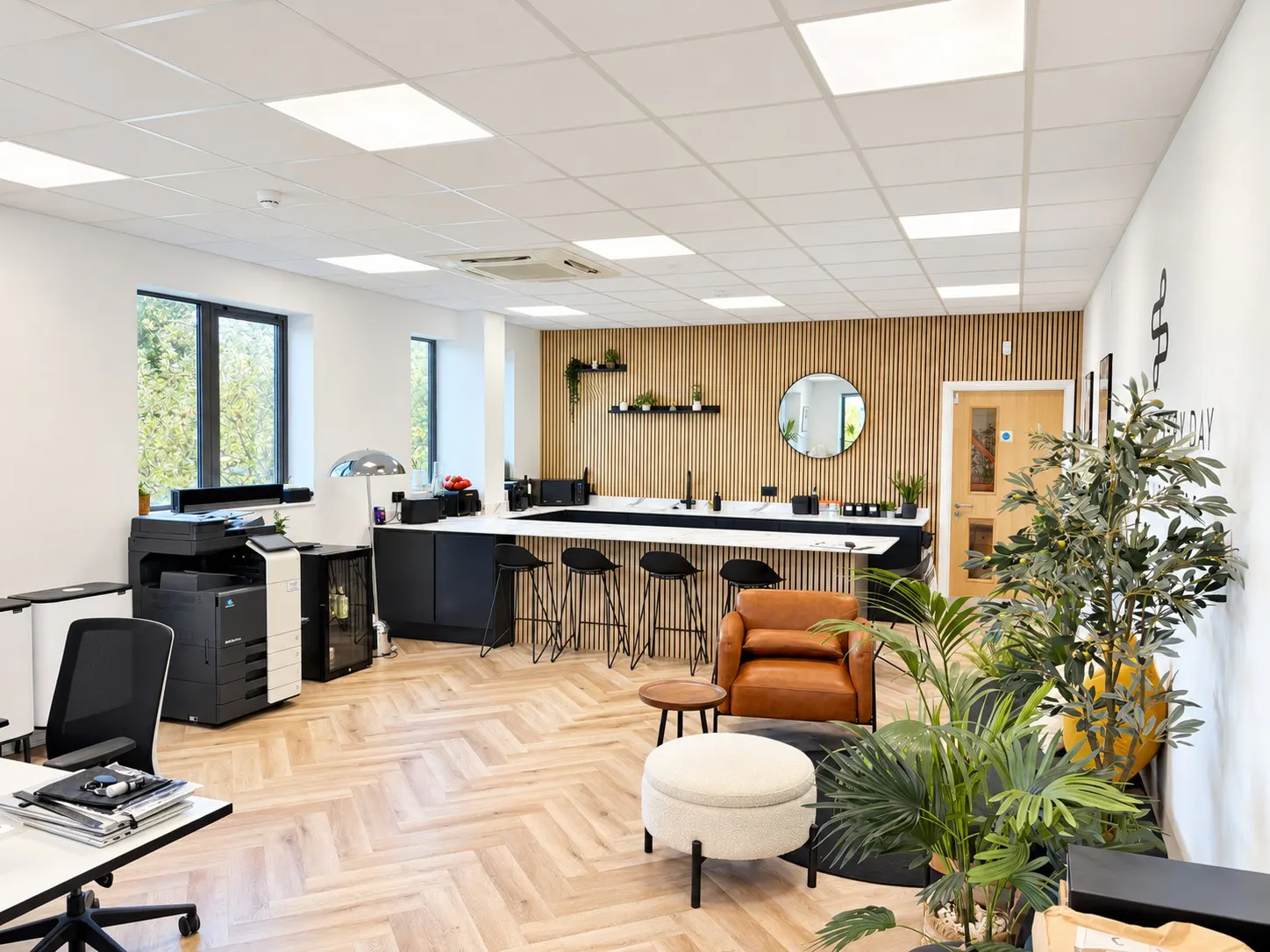 Unit 5 and 6 Marshgate Business Centre, Harlow, Industrial To Let - First floor office with kitchen.jpg