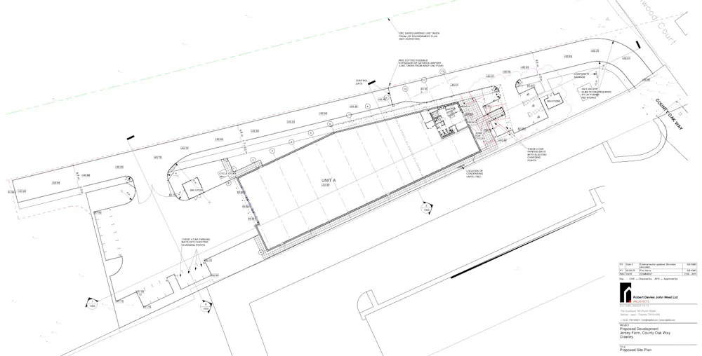 Plot A, Jersey Farm Business Park, County Oak Way - Site plan.jpg