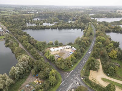 Lake 63, Waterside Plot, Somerford Keynes, Development / Industrial / Investment / Land / Leisure / Office / Retail / Warehouse For Sale - Lake 63 drone_0005.jpg