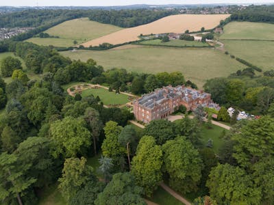 Manor Farm Barns, Hughenden Manor, High Wycombe, Office To Let - View from Manor over to barns.jpg