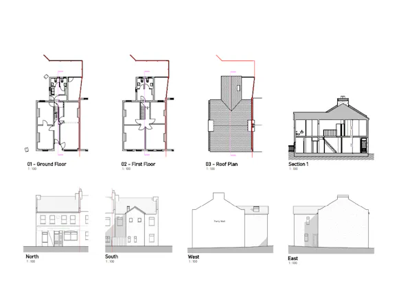 135 Victoria Avenue, Southend-on-Sea, Development For Sale - Existing Drawings