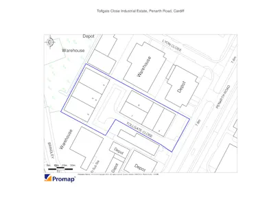 Unit 6, Tollgate Close, Cardiff, Industrial To Let - Tollgate Close Estate Plan Jpeg.jpg