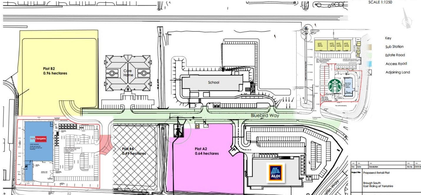 Retail Units (Phase 5) - Brough South, Bluebird Way, Brough, Other / Other / Restaurant / Cafe / Retail To Let - Capture.JPG