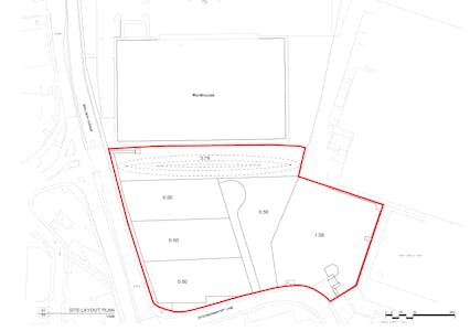 Open Storage Site, 1371 Mollison Avenue, 1371 Mollison Avenue, Enfield, Open Storage To Let - Open Storage Plan.PNG
