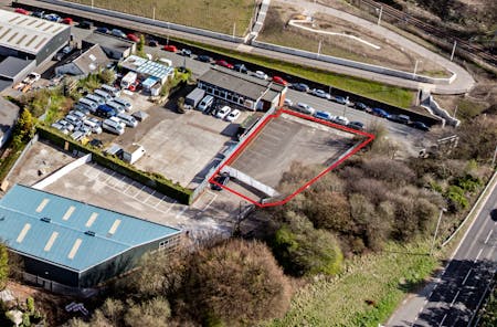 Yard, Mandale Park, EH11, Russell Road, Edinburgh, Industrial/Logistics / Yard To Let - YARD outlined .jpg