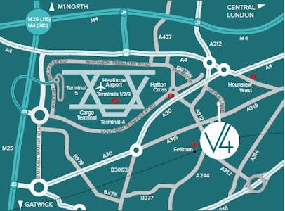 V3 Viridian Park, Pulborough Way, Hounslow, Industrial / Warehouse To Let - Location map