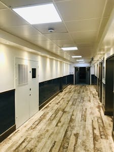 Office Suites At Gunwharf Quays, Portsmouth, Office To Let - Boyd corridors.jpg