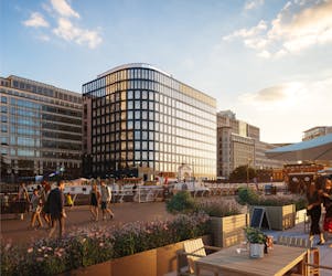 17 Columbus Courtyard, London, Offices To Let - 17CC - 001 North East sunset - 3k.jpg - More details and enquiries about this property