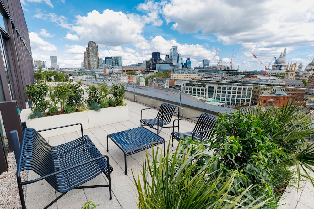 JJ Mack Building, 33 Charterhouse Square, London, Office Lease Assignment - terrace.jpg