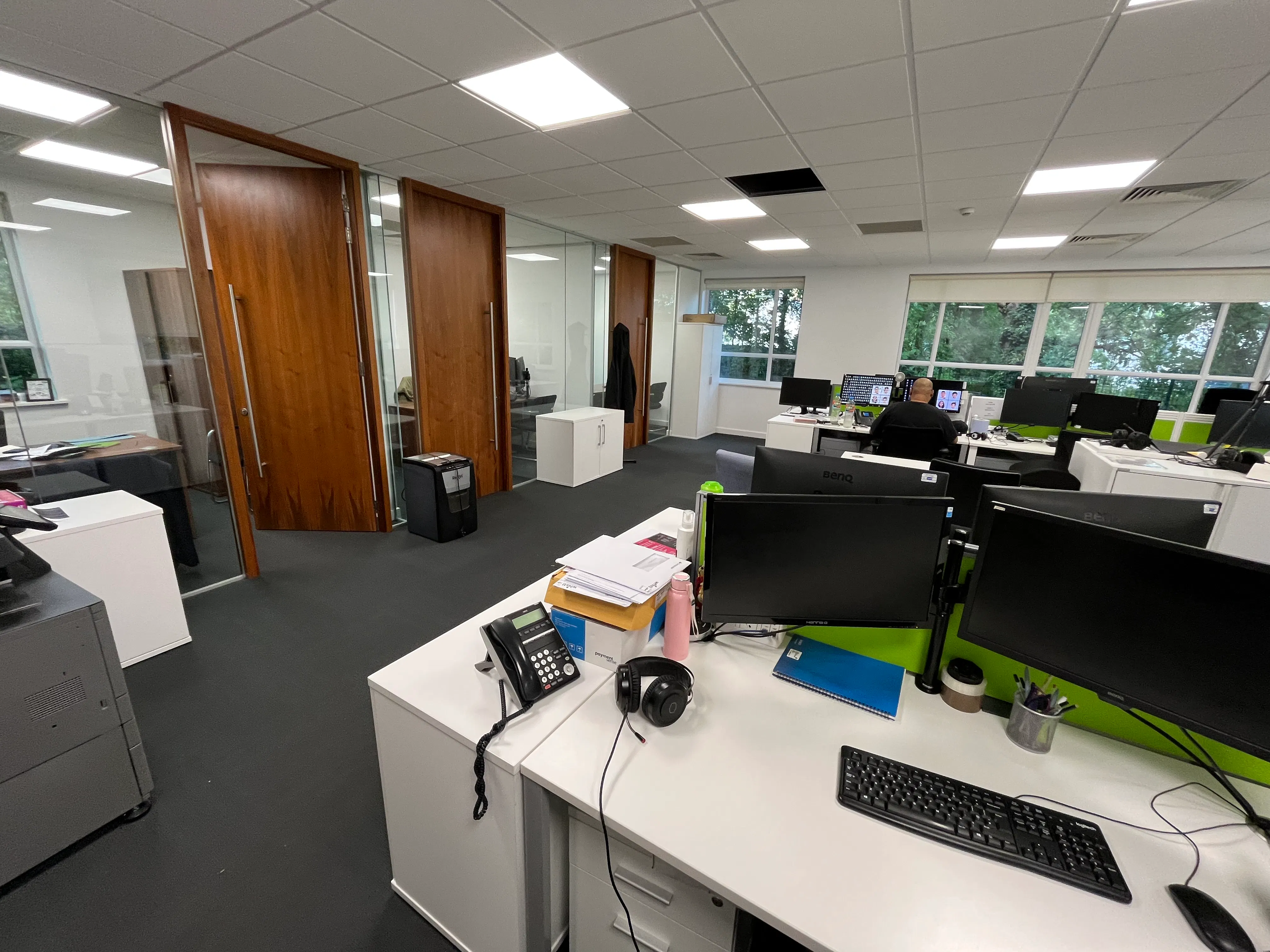 Ground Floor - Unit 6 Ashbrook Office Park, Longstone Road, Manchester, Offices To Let - Open Plan Desks