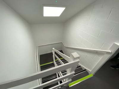 Unit D, De Clare House, Caerphilly, Industrial To Let - Stairwell.jpg