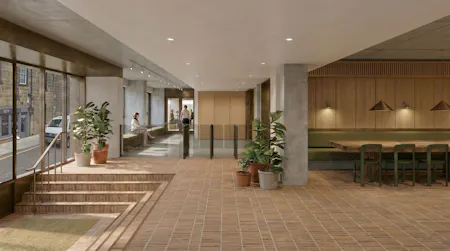 The Aspect Building, 19 Canning Street, Edinburgh, Office To Let - Reception 4 PSD NO DESK.png
