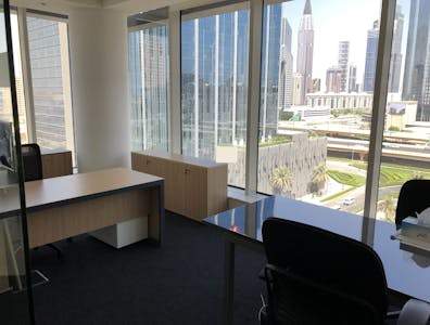 Fitted & Furnished Office Space, Emaar Square - Building 4 (High Floors), Dubai, Office To Let - 7th Floor Corner Office.JPG