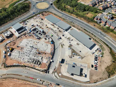 New District Centre, Adamsway, Mansfield, Leisure / Other / Restaurant / Cafe / Retail To Let - Aerial Aug 26.jpg