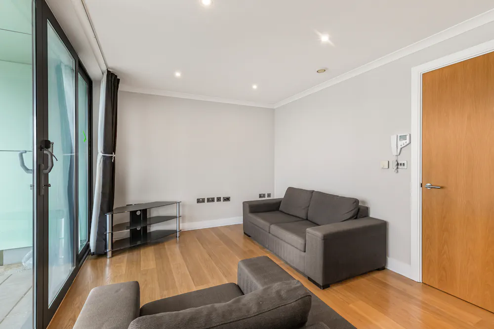 Edge Apartments - Open-plan Living Room