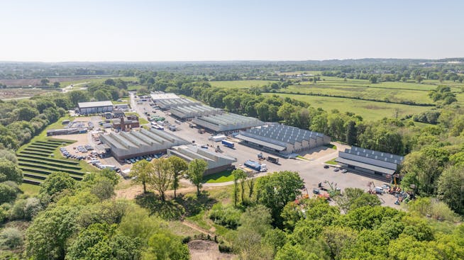 Units 6 & 7 Chalcroft Business Park, Southampton, Industrial To Let - Aerial view of Chalcroft_2.jpeg