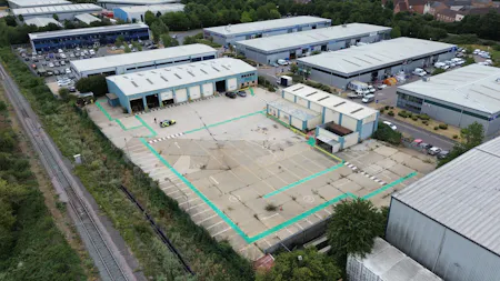 Former Arriva Bus Garage, Aylesbury To Let - DJI_0183.JPG