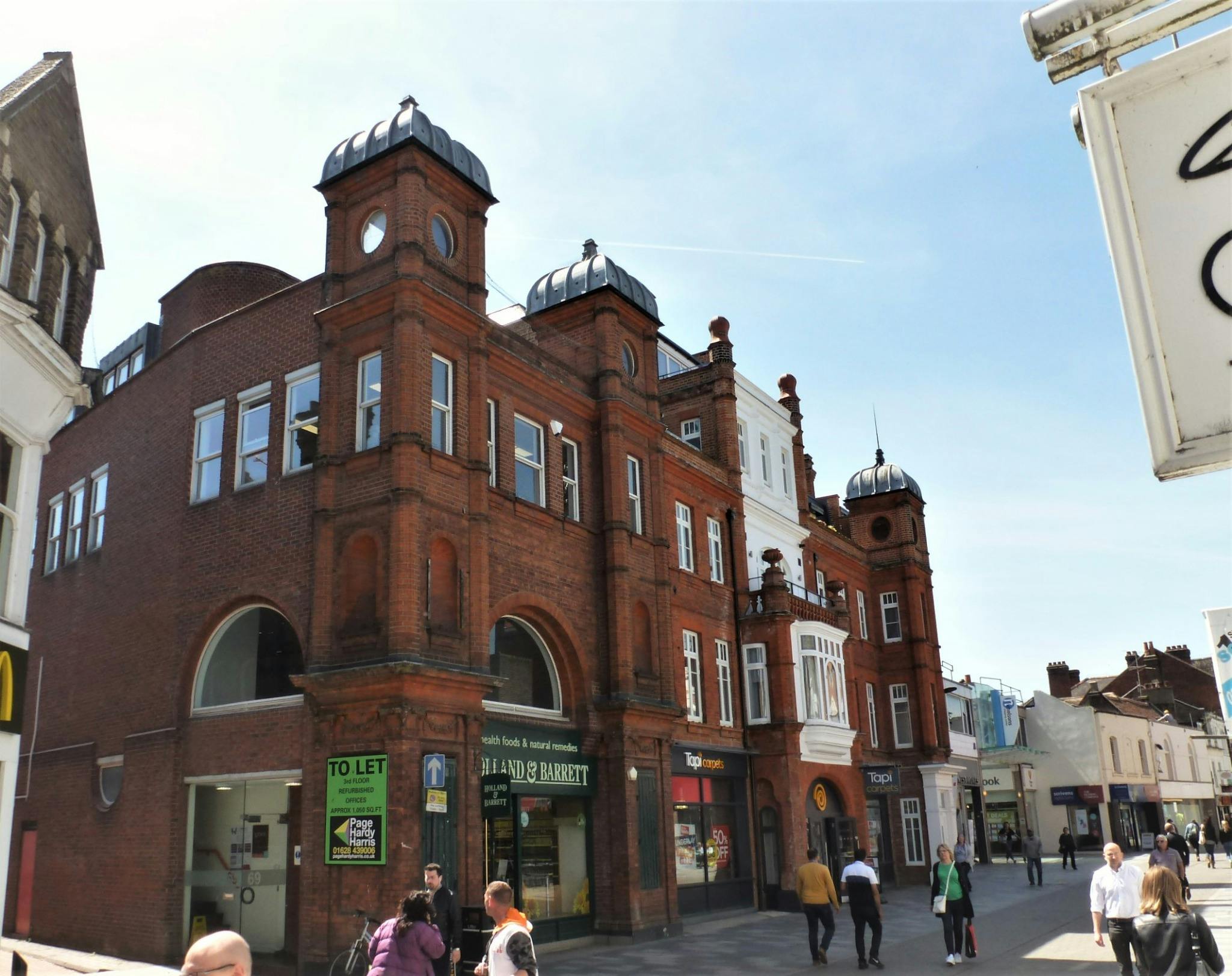 69 High Street, Maidenhead, Offices To Let - First And Third Floors, 69 High Street, Maidenhead SL6