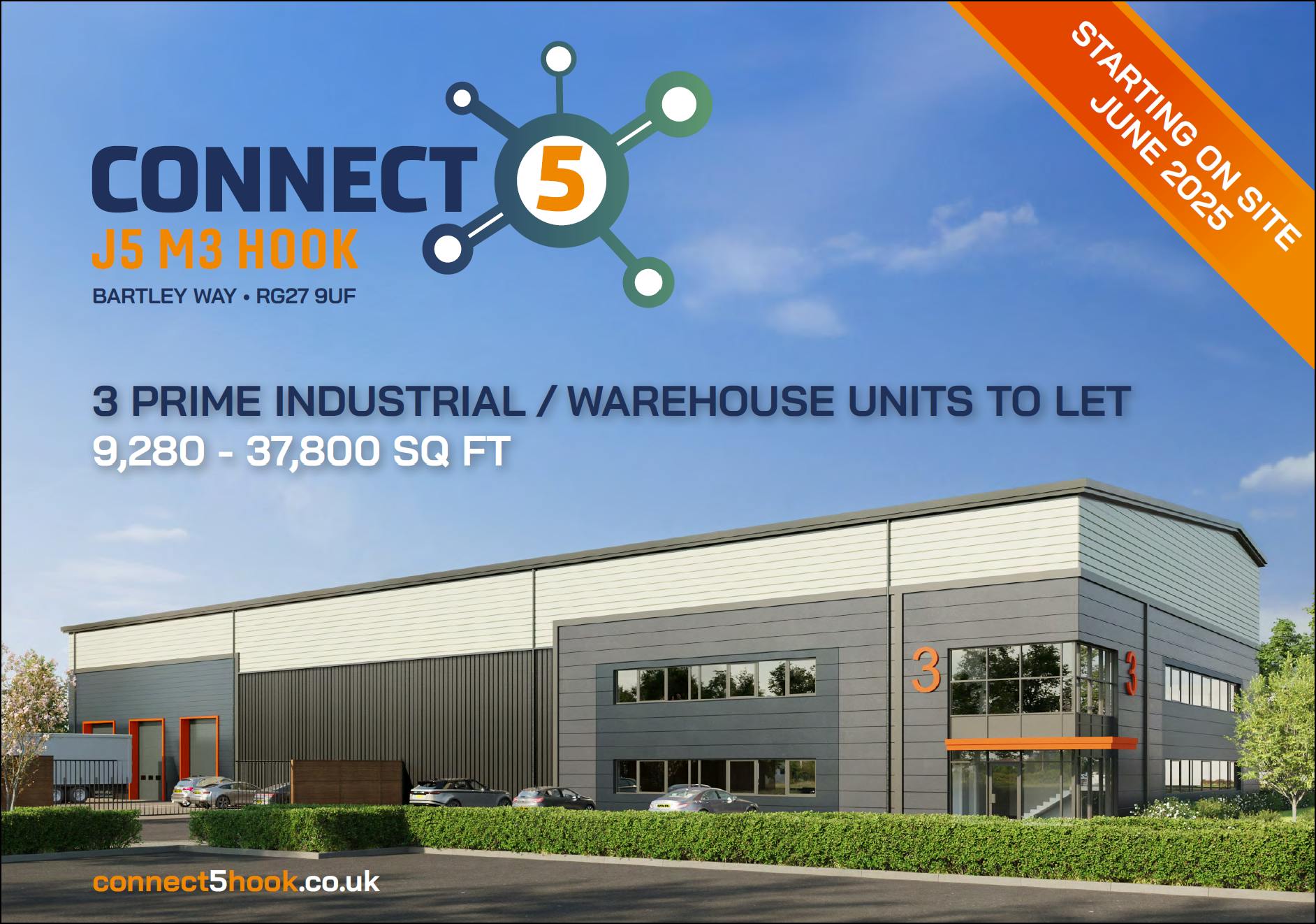 Units 1 & 2, Connect 5, Bartley Way, Hook, Warehouse & Industrial To Let - Brochure Front Cover.png