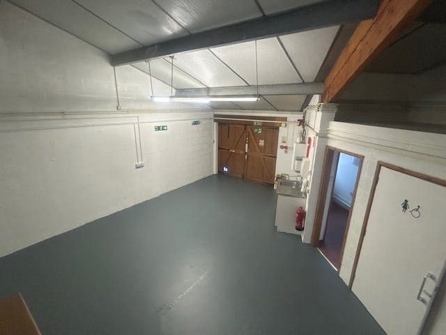 11 Couch Lane, Devizes, Offices To Let - Interior of rear (looking down 2).jpeg