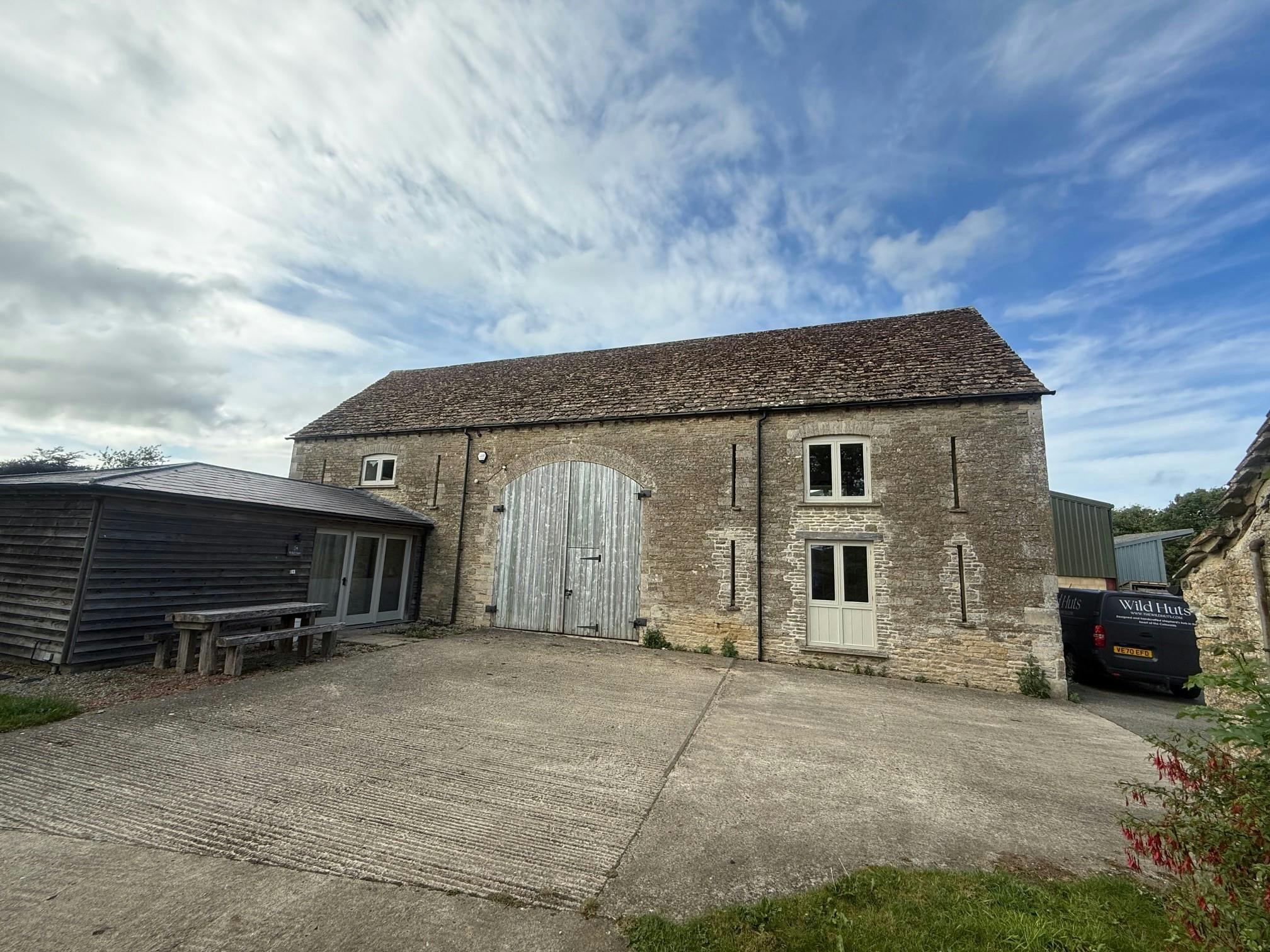 Church Farm Barn, Church Farm, Long Newnton,, Tetbury, Industrial To Let - Frontage 001.jpg