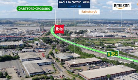 Unit 5 Gateway 25, West Thurrock, Grays, Industrial/Logistics / Industrial / Warehouse To Let - Gateway 25 aerial occupiers.JPG
